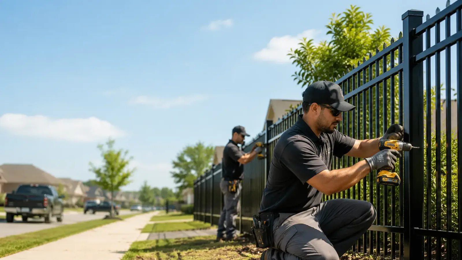 Metal Fence Installation in Peel, AR
